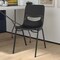 Emma and Oliver Jacobs Stackable Flex Comfort Classroom Chair with Ergonomic Flex Back and Heavy-Duty, Powder-Coated Steel Frame